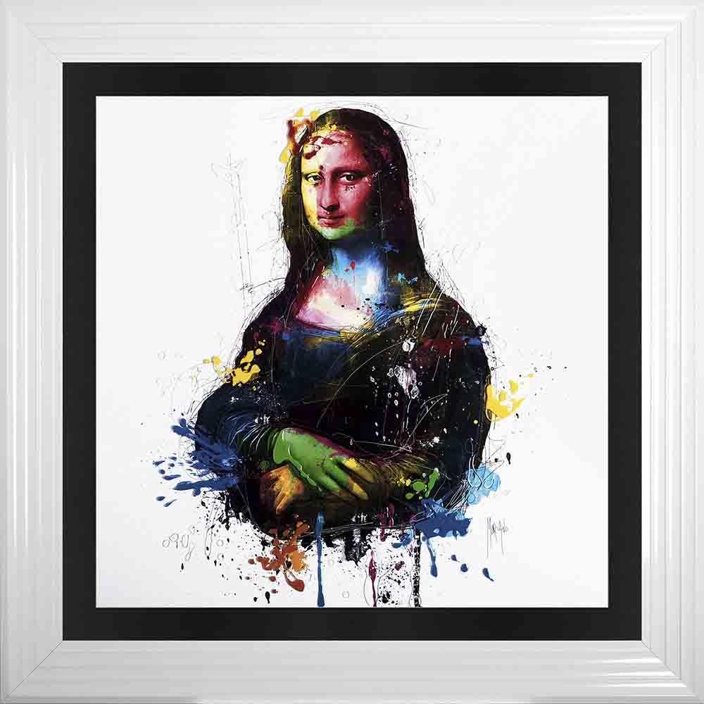 Patrice Murciano Framed "Mona" print 90cm x 90cm 