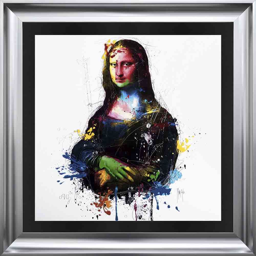 Patrice Murciano Framed "Mona" print 90cm x 90cm 
