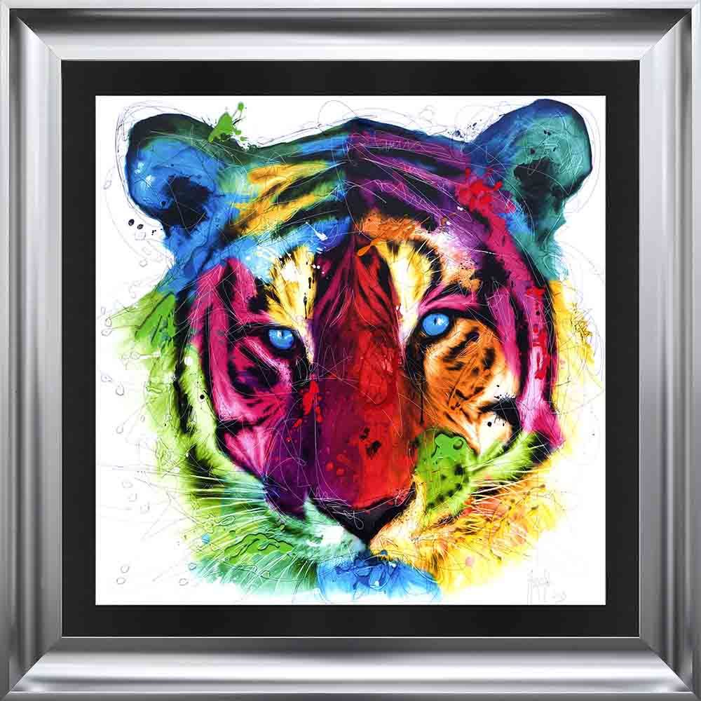 Patrice Murciano Framed "Tiger" print 90cm x 90cm 