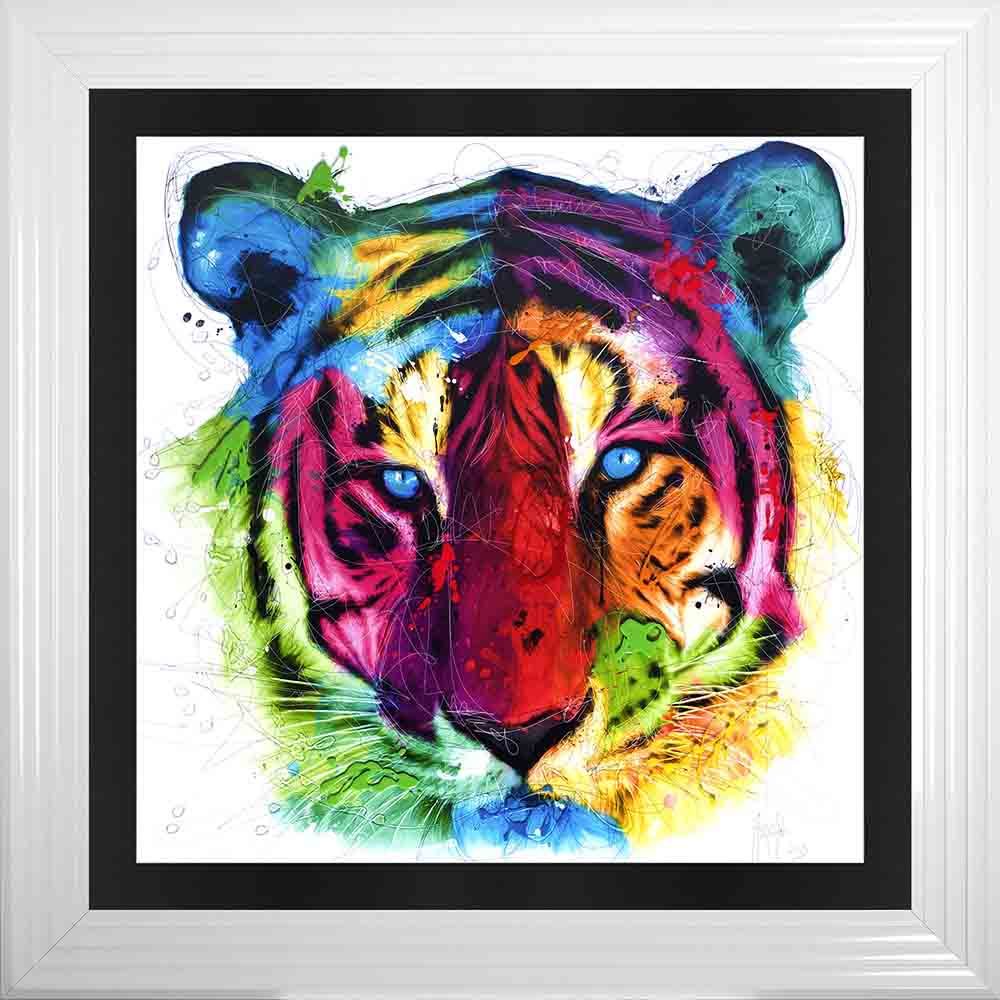 Patrice Murciano Framed "Tiger" print 90cm x 90cm 