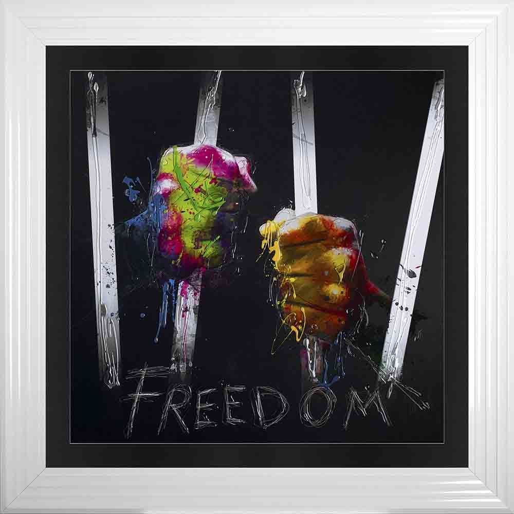 Patrice Murciano Framed "Freedom" print 90cm x 90cm
