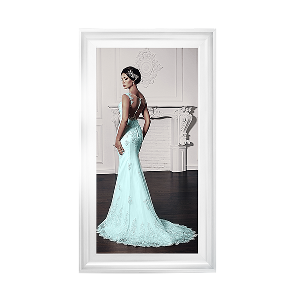 Glamour Lady at the Ball 2 wall Art in a choice of frame colours 114cm x 64