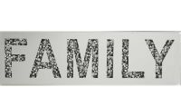 " New Diamond Crush Plaque "Family" in stock