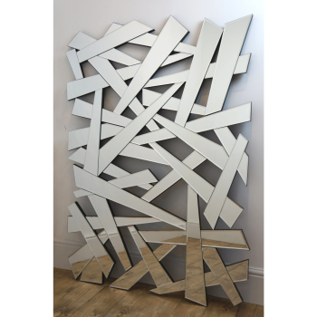 Multi Faceted Wall Mirrors Frameless By Multi Faceted Wall Mirrors Frameless