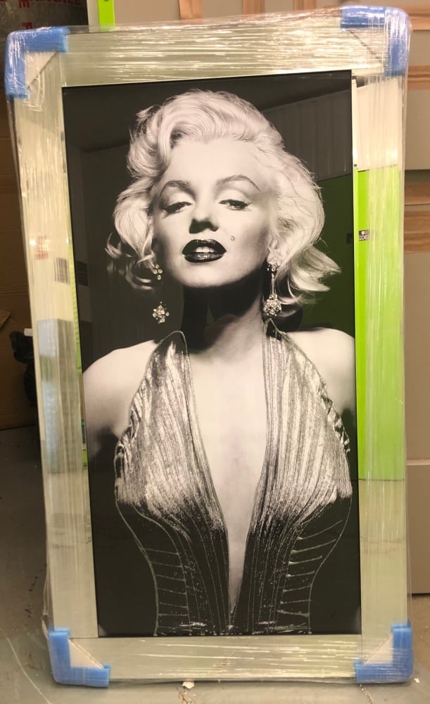 Mirror framed "Monroe" Wall Art 