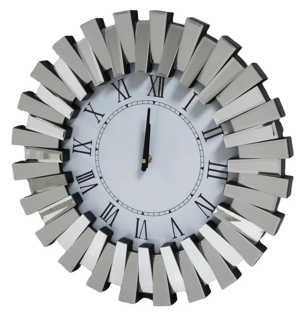 New Zip Wall Clock Round 50cm dia In stock