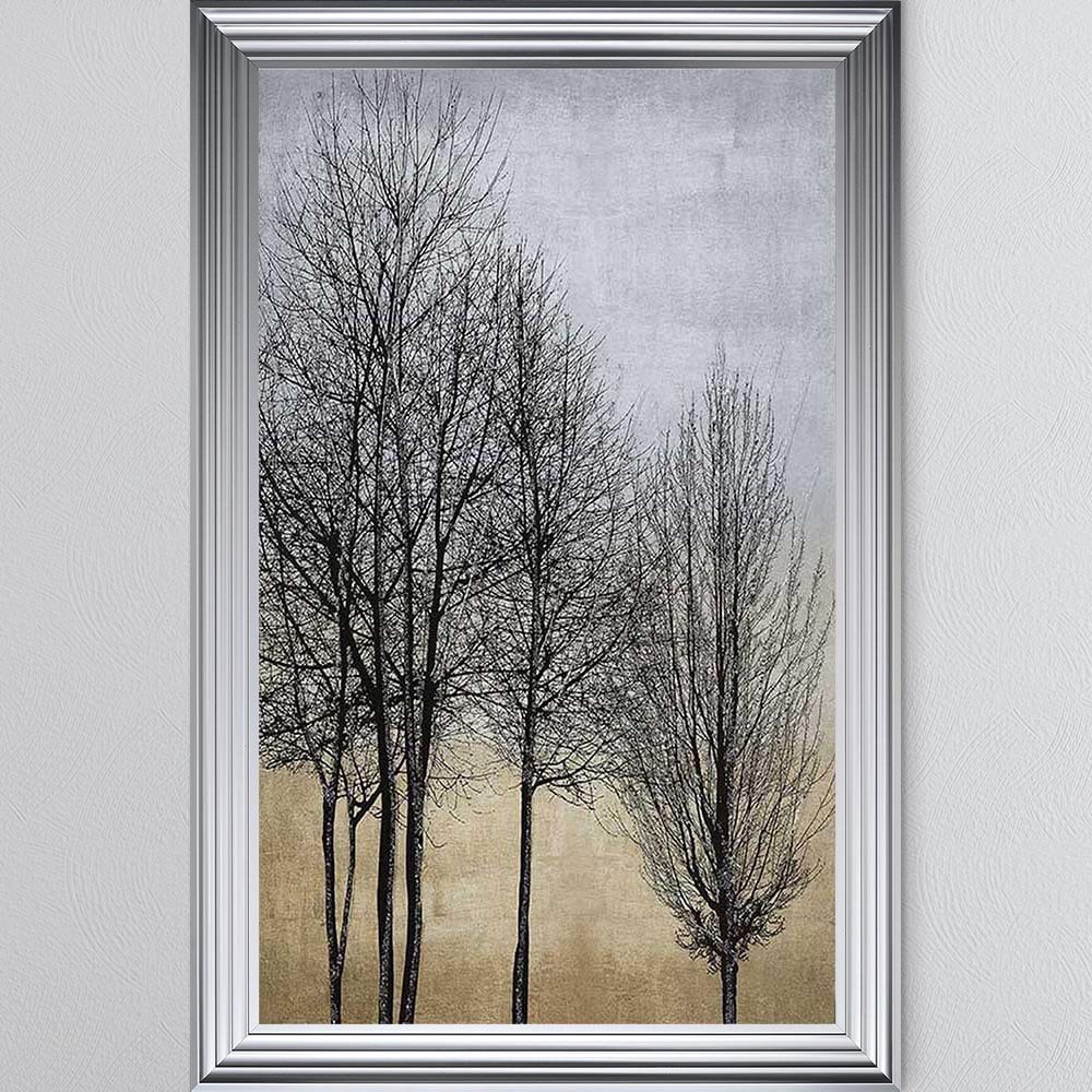 framed art print "Golden Tree Line " in 2 size & choice of frames ( portrait)
