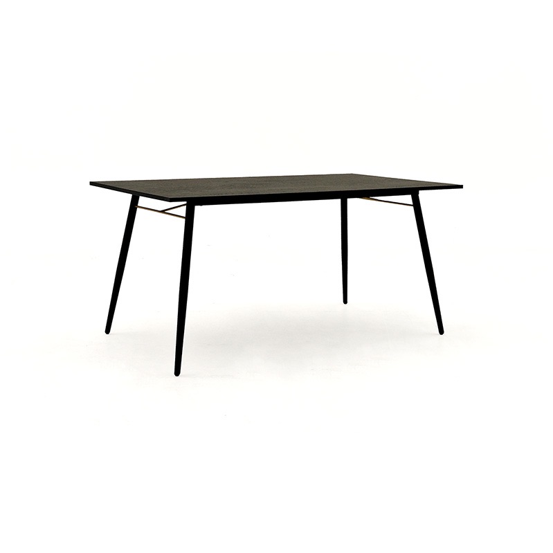 Black Oak Dining Table 120cm x 90cm