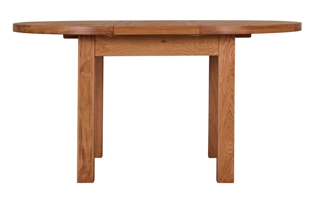 Oak Extending Dining Table - 110cm  extends to 150cm