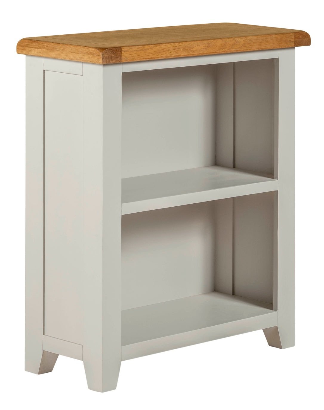 Lucca Oak small Bookcase 80cm