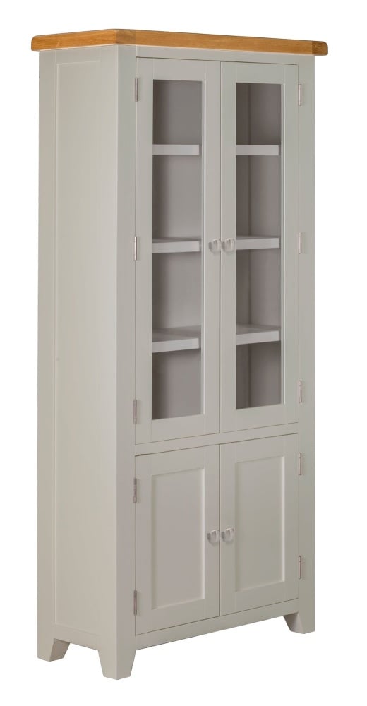 Lucca 2 Door Display Cabinet 85cm x 180cm high