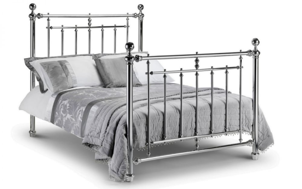 Empress Chrome Bed Double