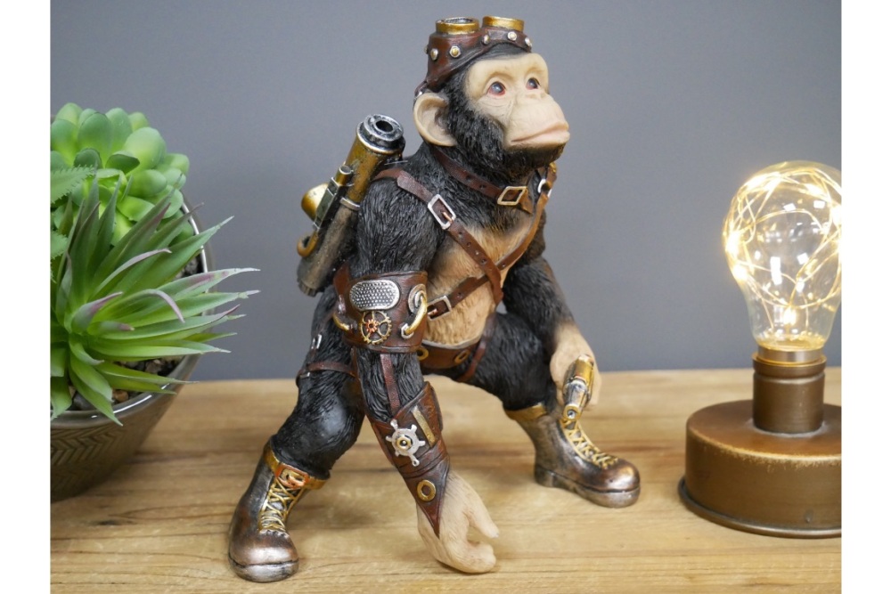 Steampunk  Warrior Monkey