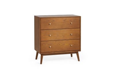 Cherry Ash Lowry 3 Drawer Chest