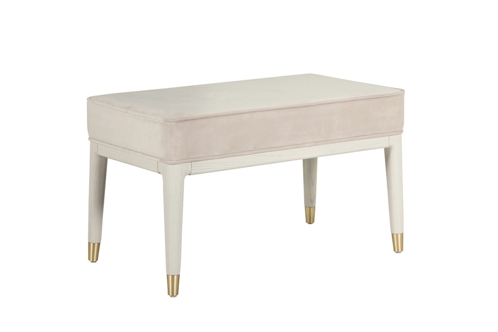 Diletta 2 Drawer Dressing Table with Stool in Stone