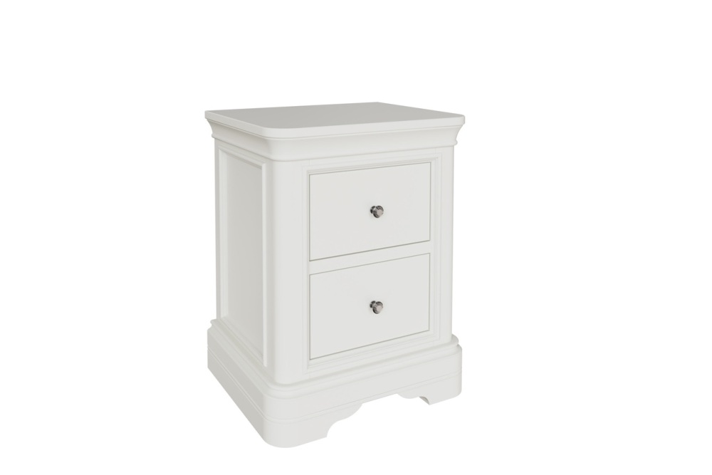 Mabel 2 Draw Bedside chest White
