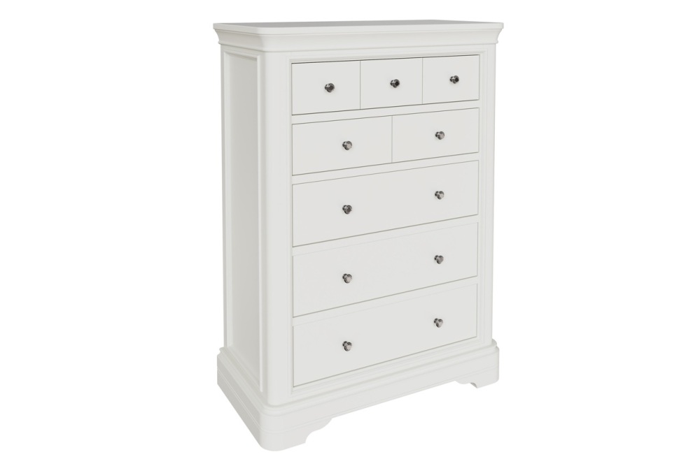 Mabel 8 Drawer Chest of Drawers White