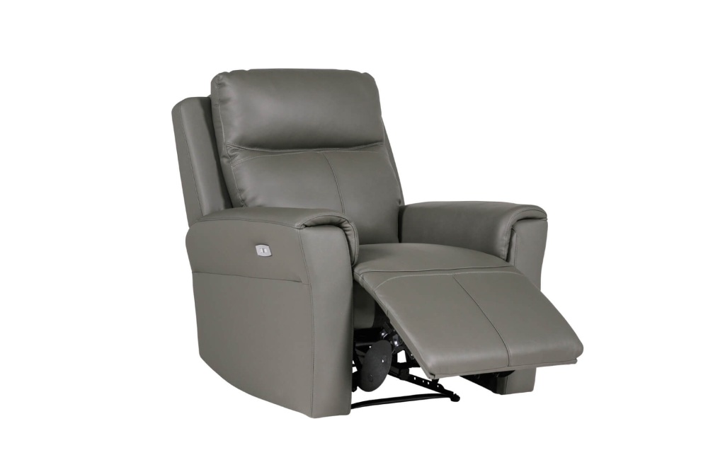 Russo 1 Seater Electric Recliner Ash