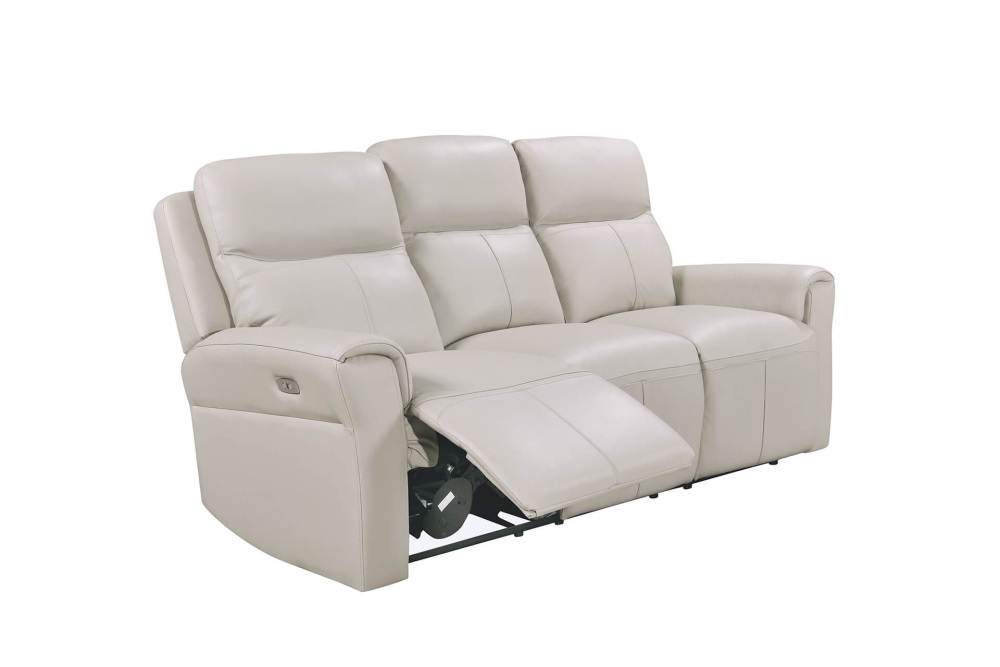 Russo 3 Seater Electric Recliner Stone