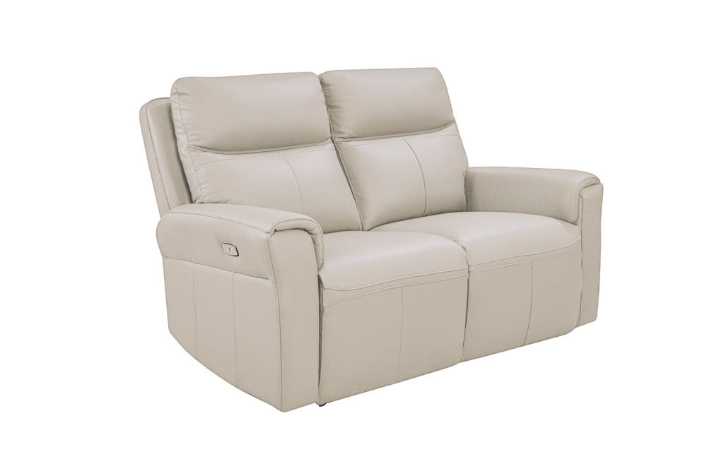 Russo 2 Seater Electric Recliner Stone