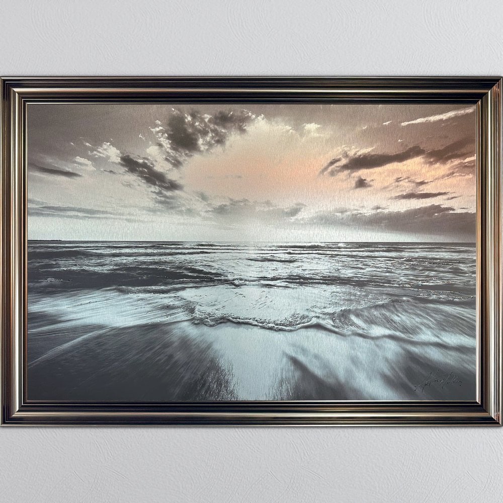 Sunset Serenity 168cm x 114cm  in a Metallic Vegas Frame