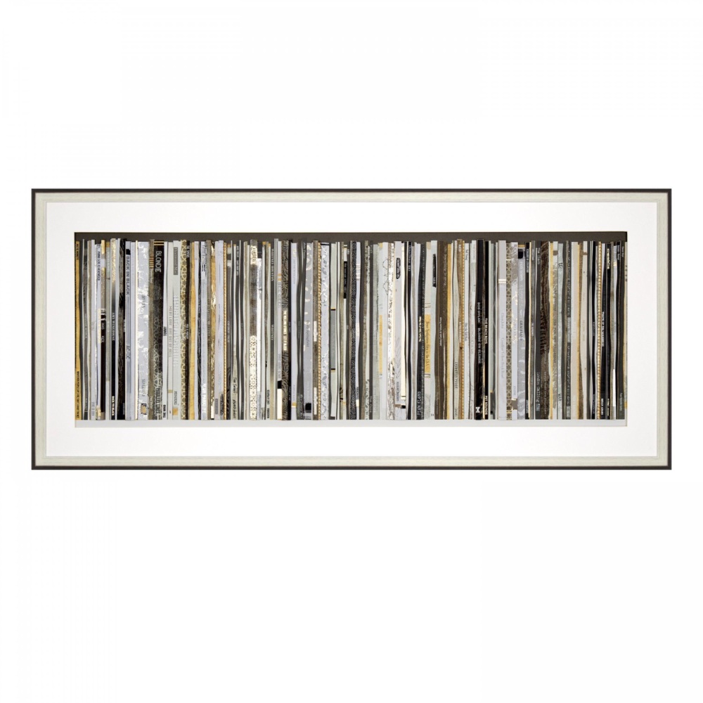 Classic Vinyl Records Rock to Pop Framed Canvas Wall Art