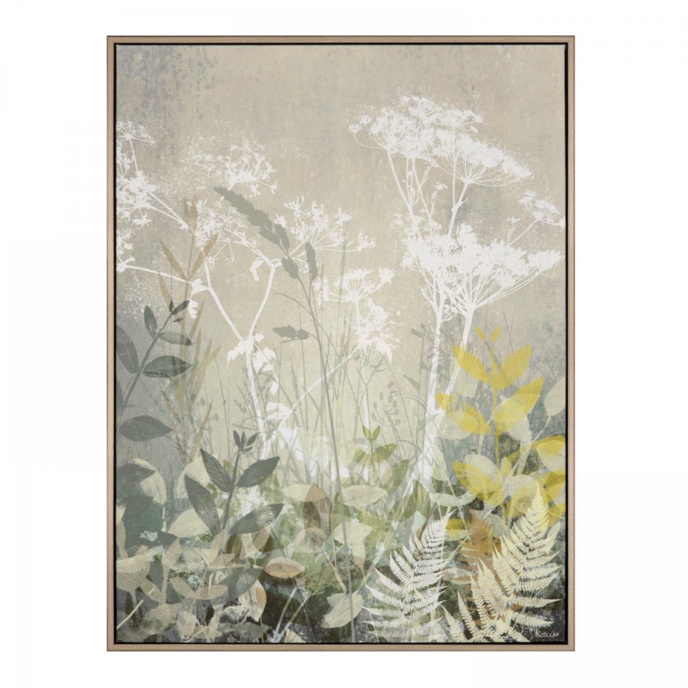 Natural Beauty set of 2 contemporary framed canvases