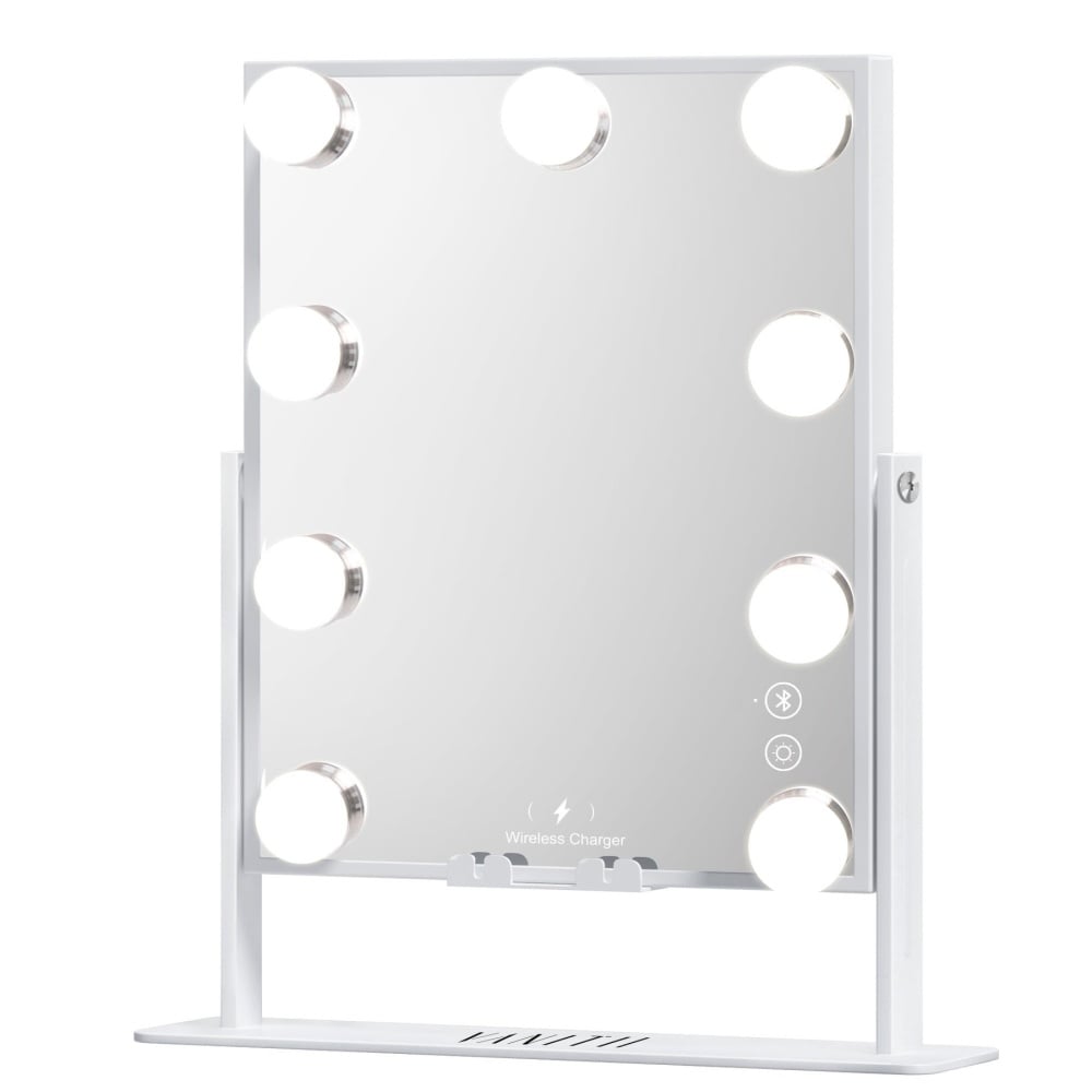 9 bulb Hollywood Mirror with 25cm x 30cm