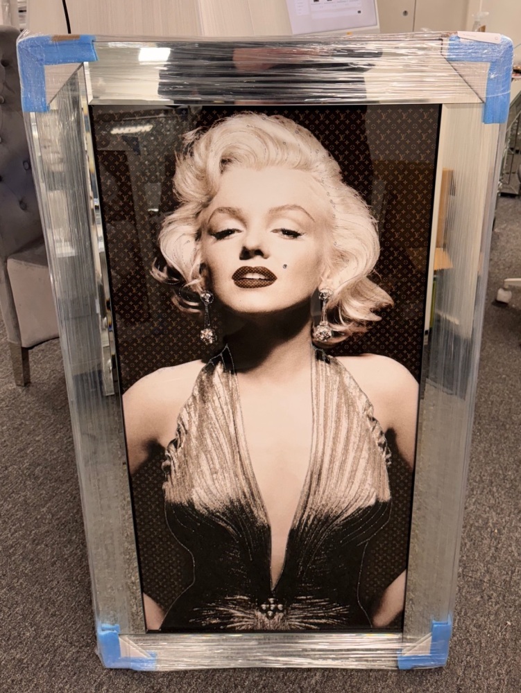 Mirror framed "Monroe" Wall Art 