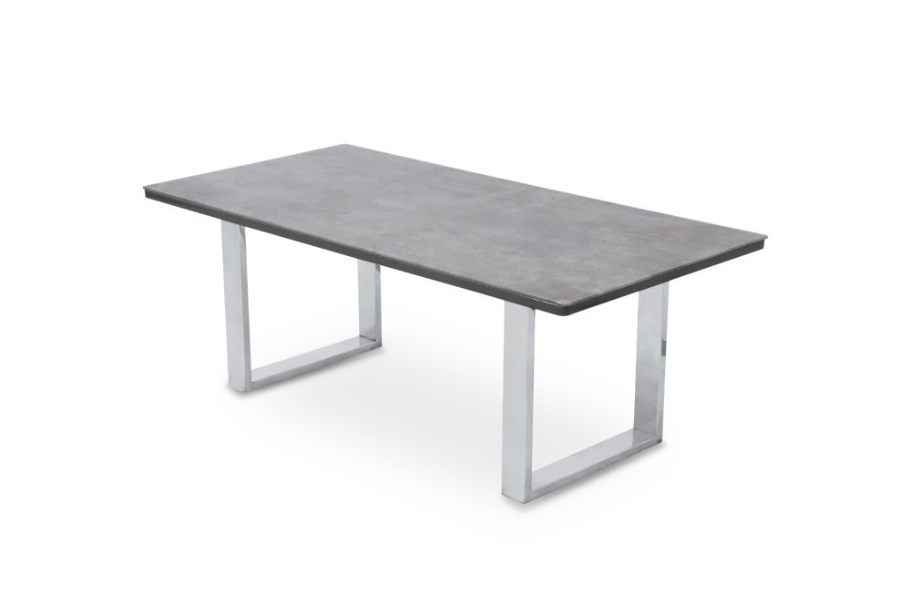 Tokyo  grey Marble Effect Coffee Table 120cm