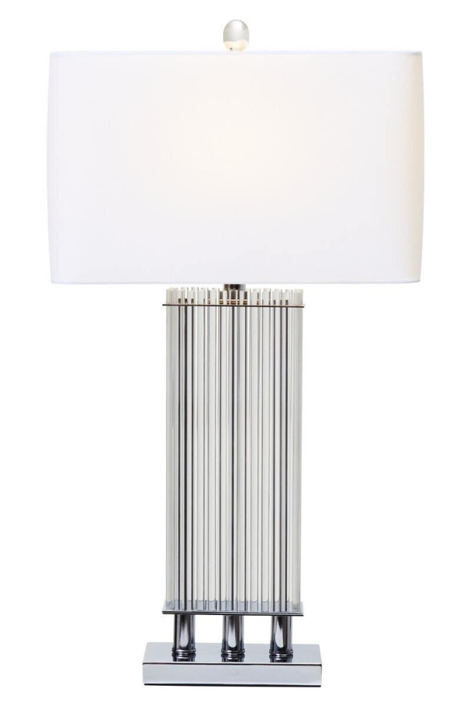 Elana Table Lamp With Silver Base