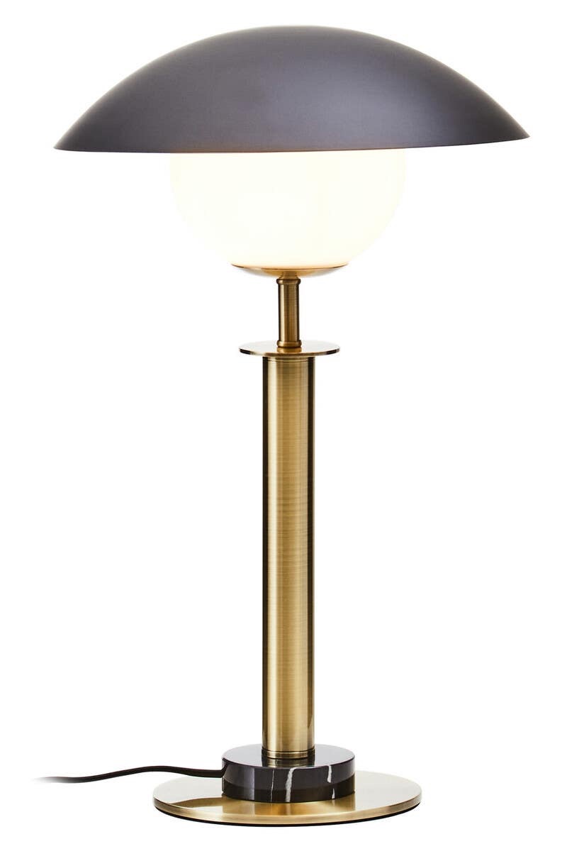 Octavia Gold Finish Metal Table Lamp