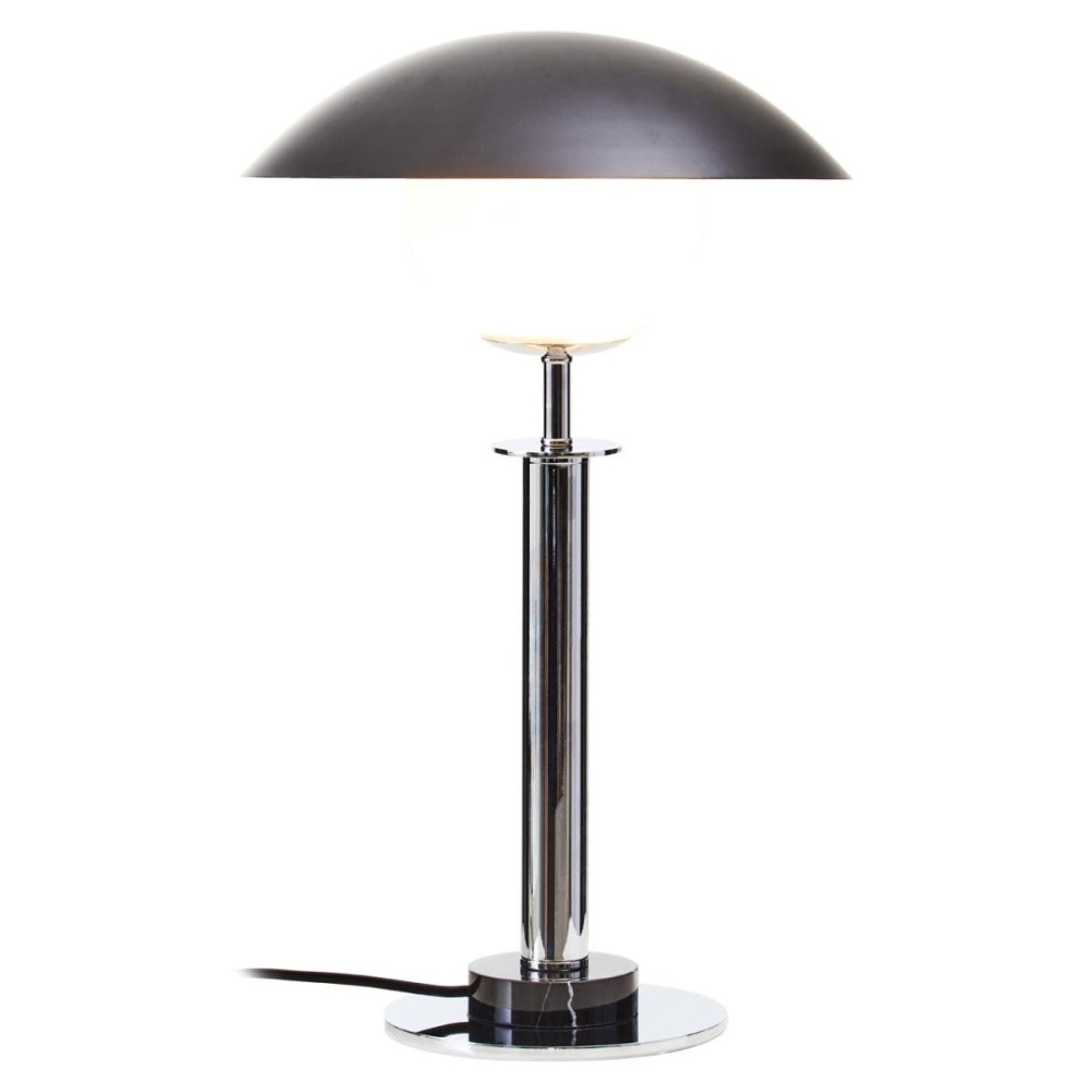 Octavia Silver Finish Metal Table Lamp