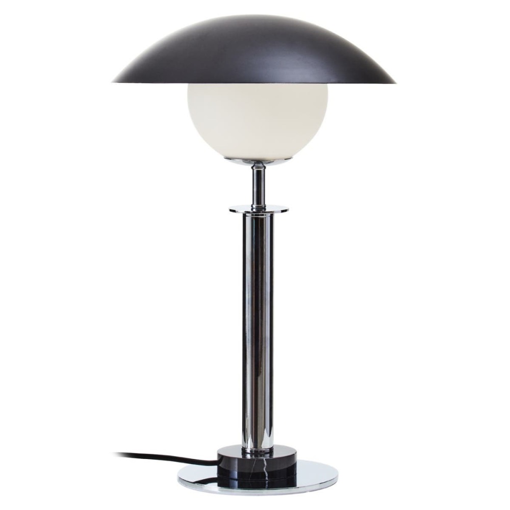 Octavia Silver Finish Metal Table Lamp