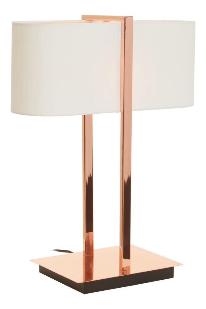 Lilian Copper Finish Table Lamp