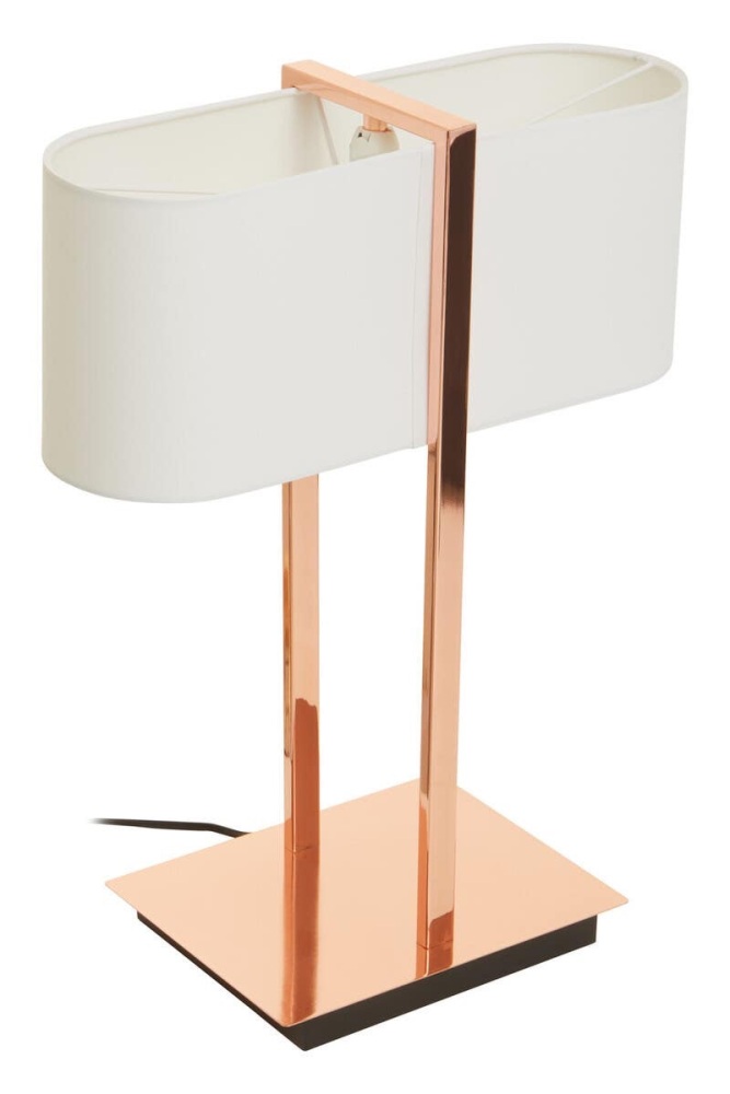 Lilian Copper Finish Table Lamp