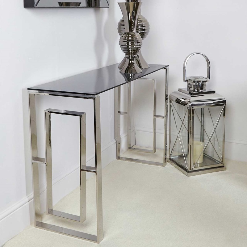 Apex Chrome Console Table