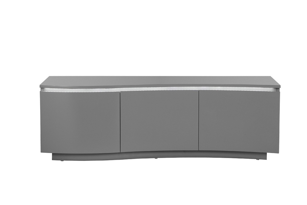 Lazzaro TV Unit Graphite Matt with LED 150cm