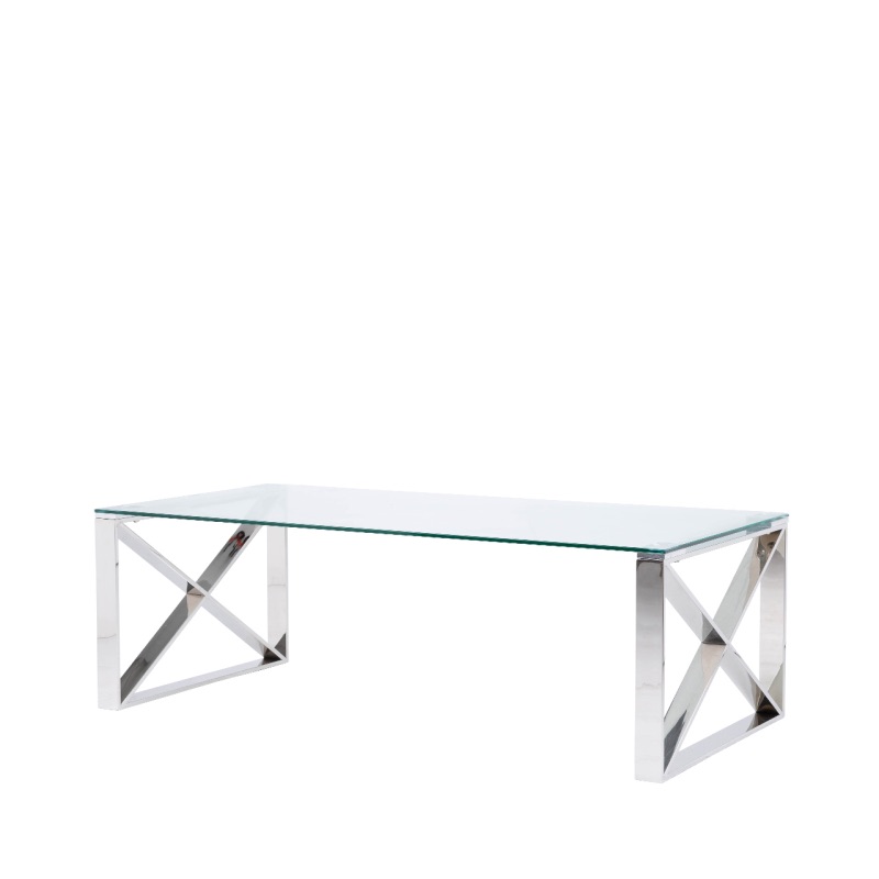 Zenith Stainless Steel Coffee Table