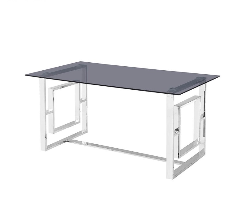 Apex Smoked Dining Table 160cm