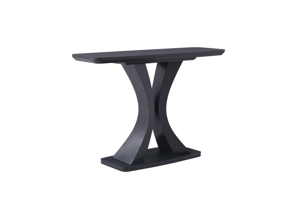 Daiva Console Table Charcoal 110cm