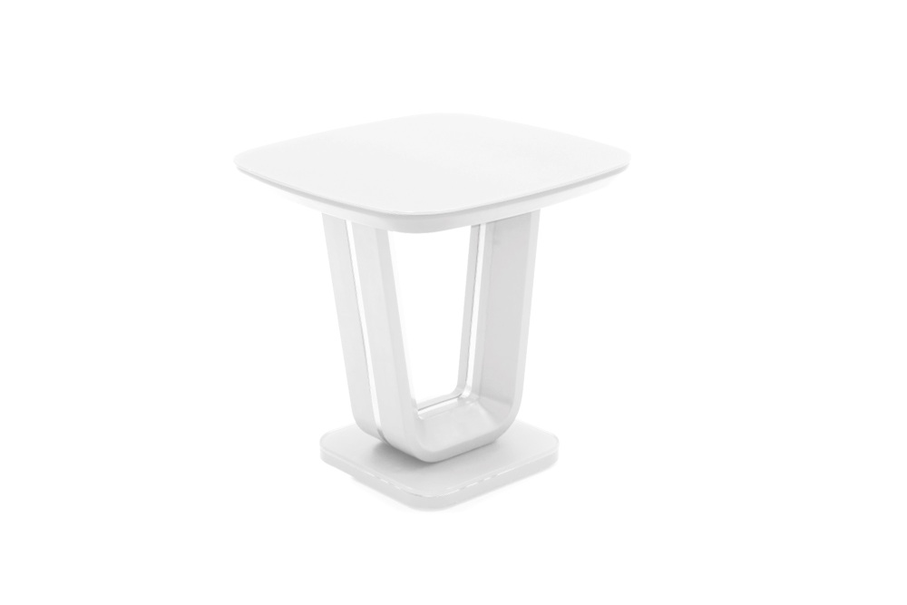 Lazzaro Lamp Table White 50cm