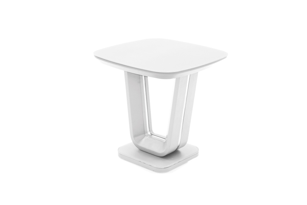 Lazzaro Lamp Table White 50cm