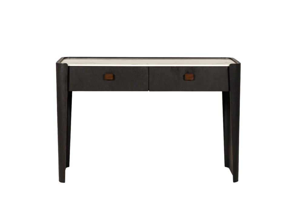 Rhodes 2 Drawer Dressing Table Ebony