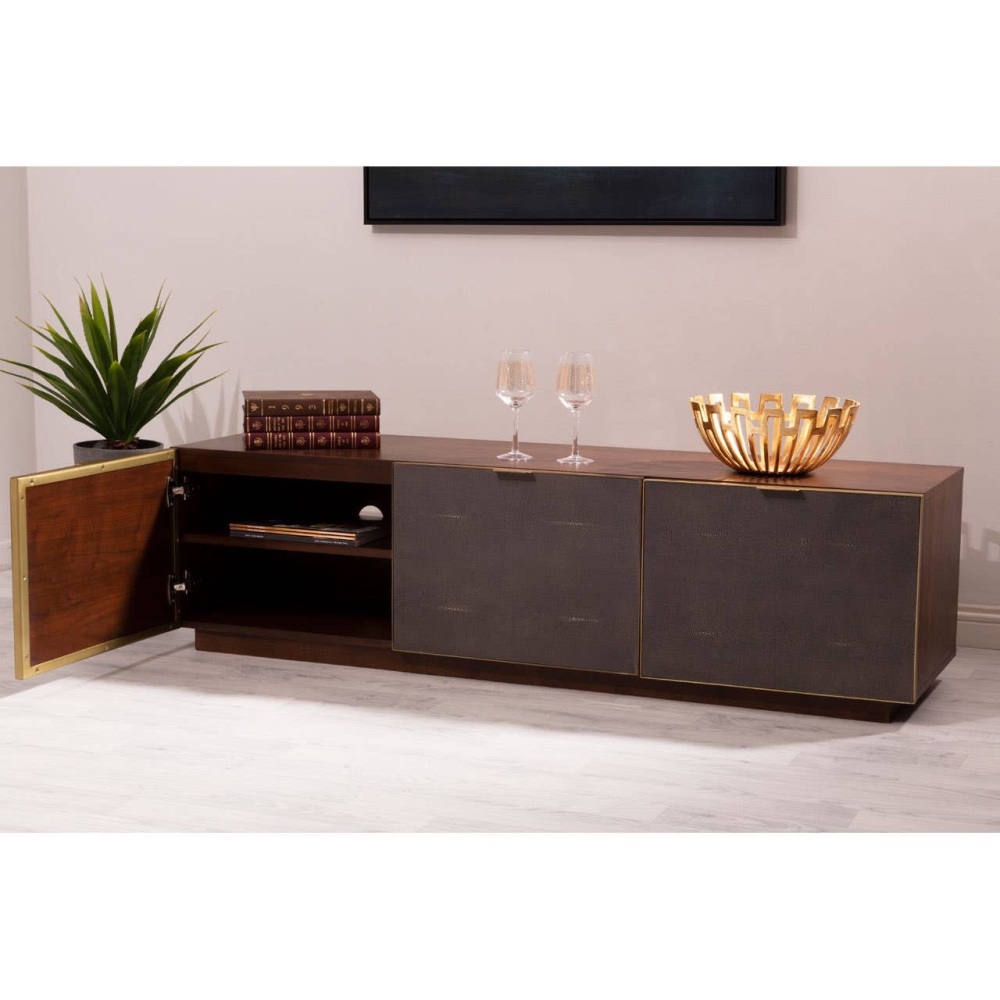 Kempton Walnut Media Unit 160cm