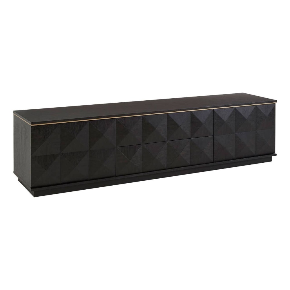 Diamond Oak media unit 200cm