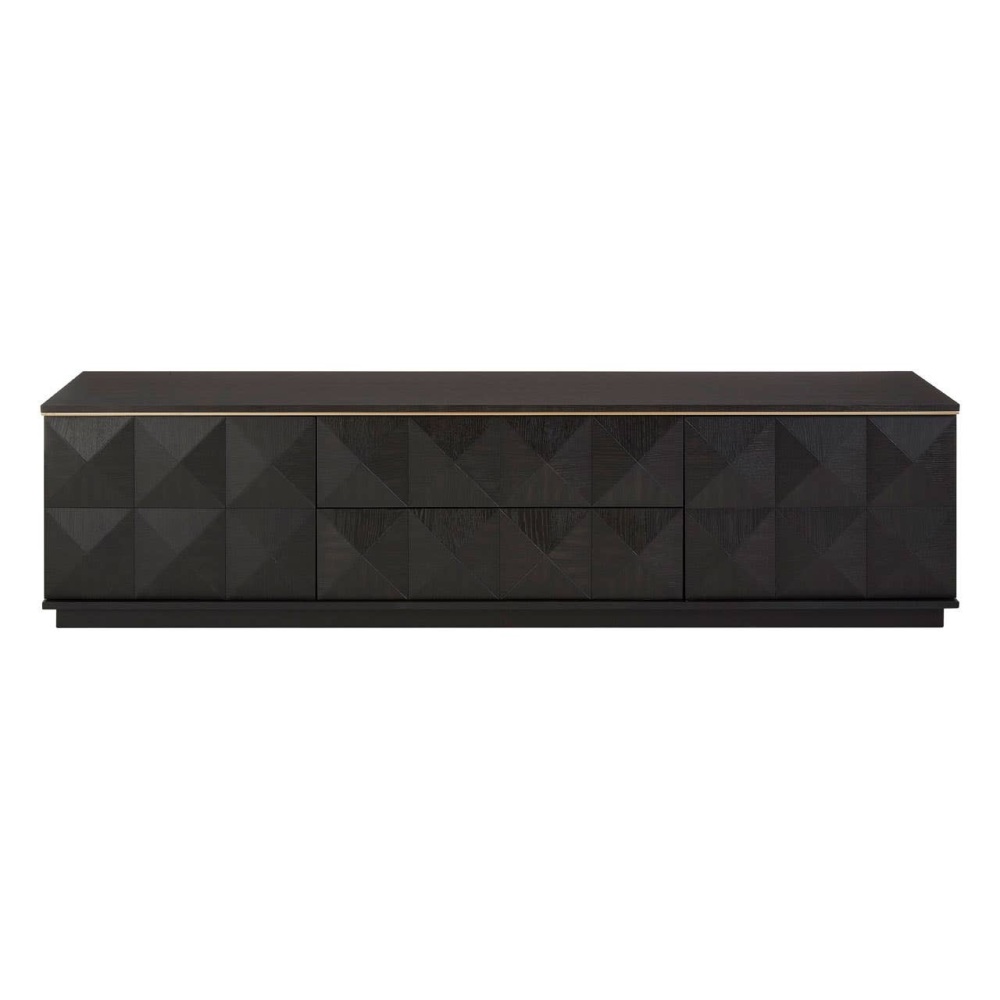 Diamond Oak media unit 200cm
