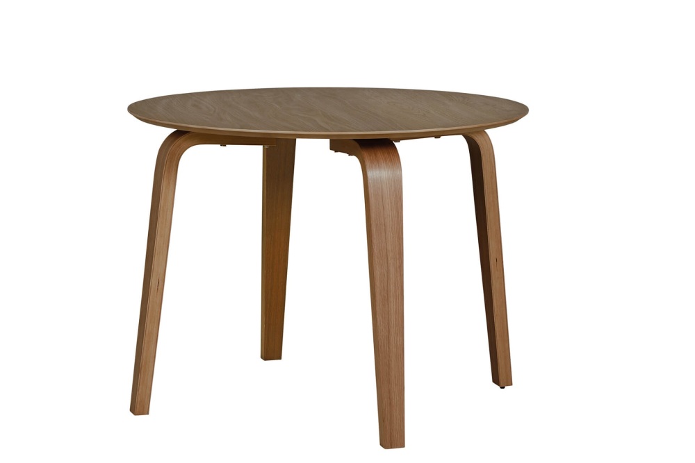 Addison 100cm Round Dining Table Walnut
