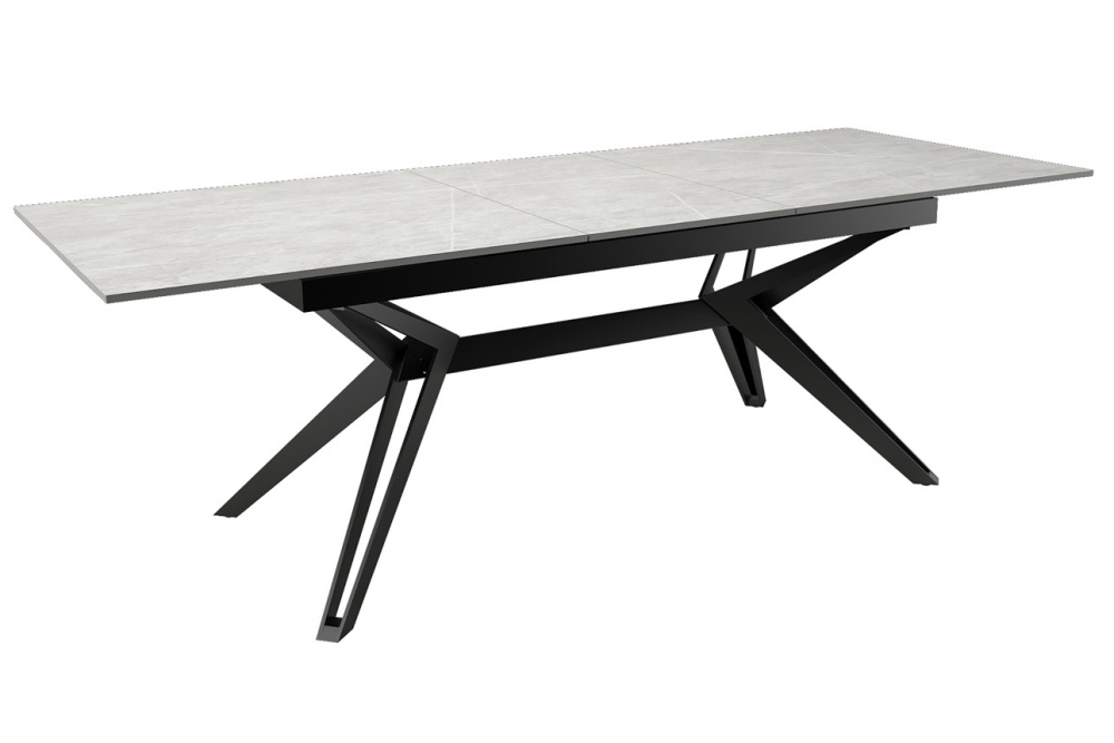 Kore extending  Dining Table Grey 180cm to 230cm