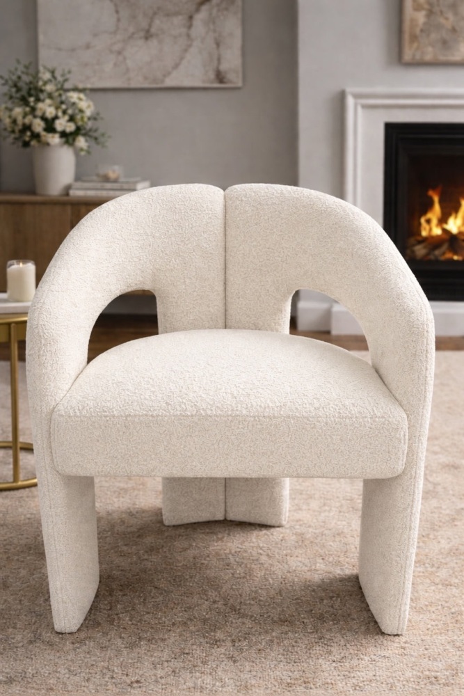 Oslo Dining Chair in Ivory